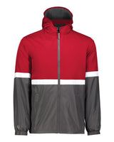 Holloway Men's Turnabout Reversible Hooded Jacket. 229587 - Scarlet/ Carbon