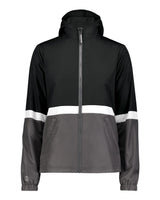Holloway Women's Turnabout Reversible Hooded Jacket. 229787 - Black/ Carbon