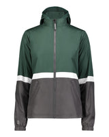 Holloway Women's Turnabout Reversible Hooded Jacket. 229787 - Dark Green/ Carbon