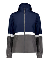 Holloway Women's Turnabout Reversible Hooded Jacket. 229787 - Navy/ Carbon