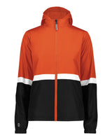 Holloway Women's Turnabout Reversible Hooded Jacket. 229787 - Orange/ Black