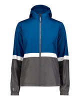 Holloway Women's Turnabout Reversible Hooded Jacket. 229787 - Royal/ Carbon
