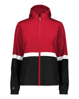 Holloway Women's Turnabout Reversible Hooded Jacket. 229787 - Scarlet/ Black