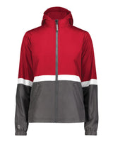 Holloway Women's Turnabout Reversible Hooded Jacket. 229787 - Scarlet/ Carbon