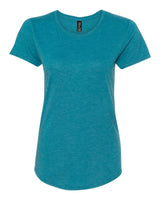Gildan Women's Softstyle® Triblend T-Shirt. 6750L - Heather Galapagos Blue