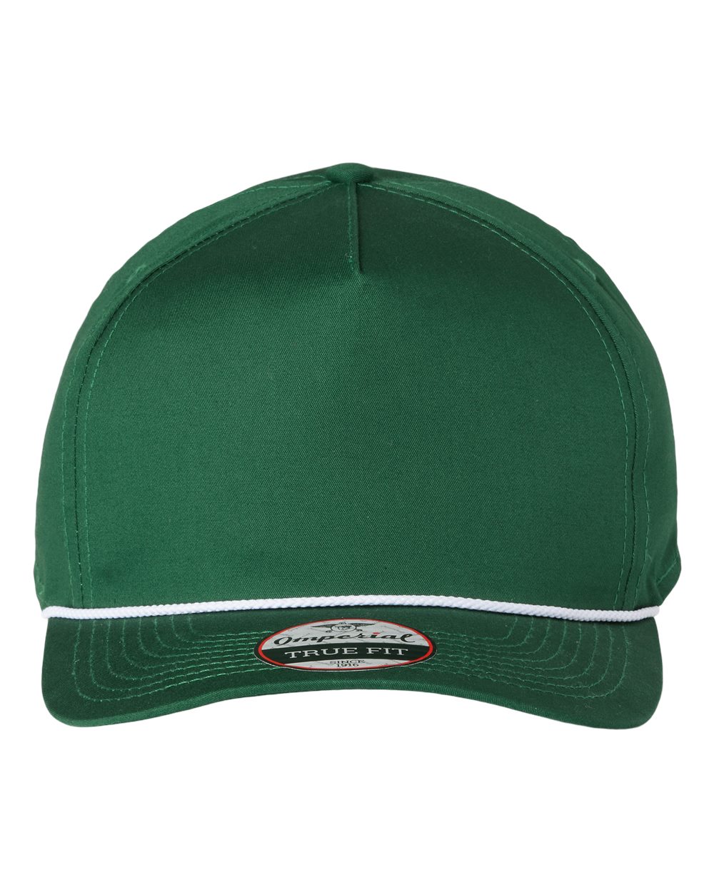 Imperial The Barnes Cap. 5056 - Forest Green/ White