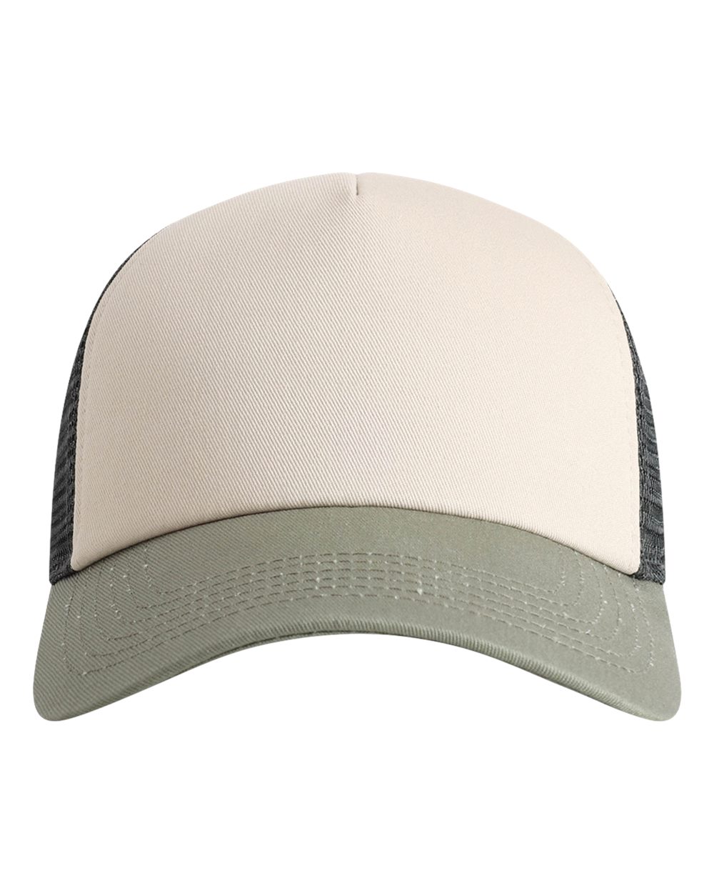 Imperial North Country Trucker Cap. 1287 - Stone/ Moss/ Charcoal