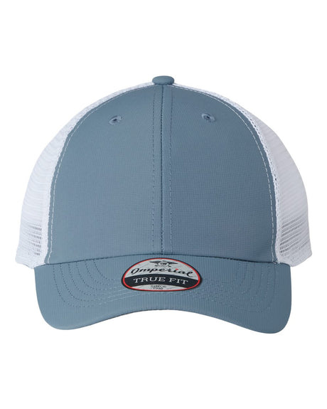 Imperial The Original Sport Mesh Cap. X210SM - Breaker Blue/ White