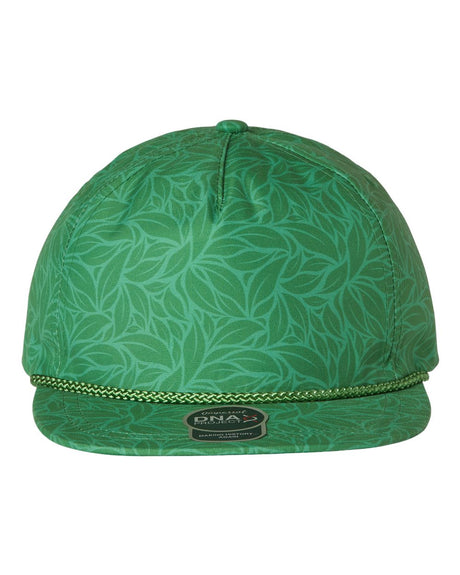Imperial The Aloha Rope Cap. DNA010 - Green Floral
