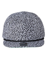 Imperial The Aloha Rope Cap. DNA010 - Throwback Black