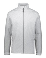 Holloway Men's Featherlight Soft Shell Jacket. 229521 - Arctic Haze Print