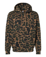 Independent Trading Co. Unisex Heavyweight Hooded Sweatshirt. IND4000 - Duck Camo