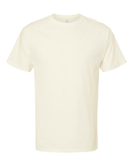 M&O Men's Gold Soft Touch T-Shirt. 4800 - Natural