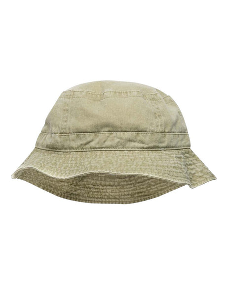 Adams Headwear Vacationer Bucket Hat. VA101 - Khaki