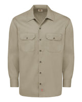 Dickies Men's Long Sleeve Work Shirt. 5574 - Desert Sand