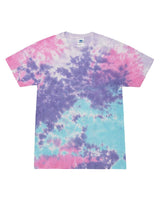 Colortone Unisex Multi-Color Tie-Dyed T-Shirt. 1000 - Cotton Candy