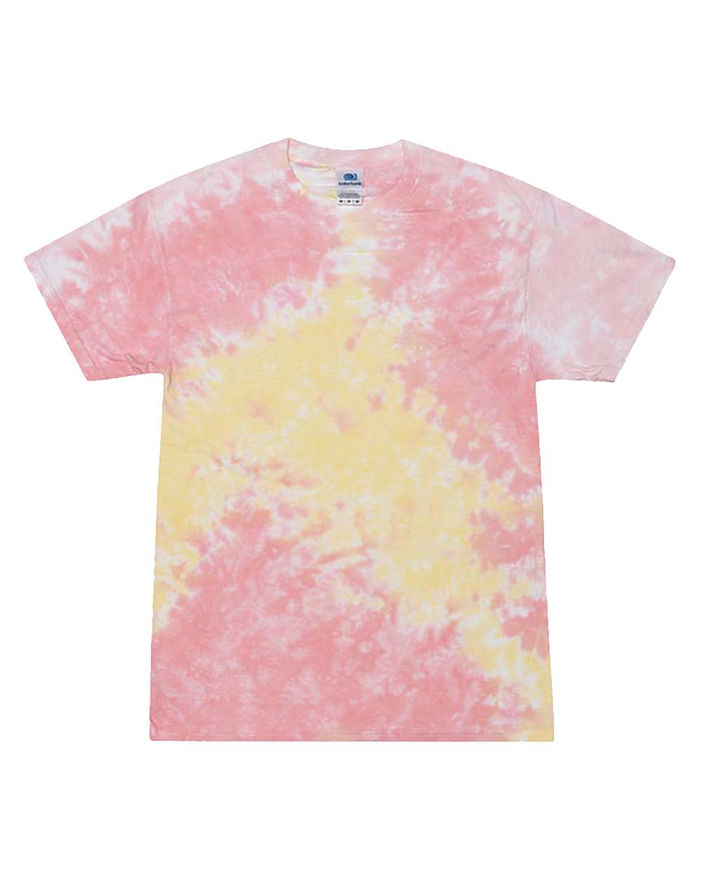 Colortone Unisex Multi-Color Tie-Dyed T-Shirt. 1000 - Funnel Cake