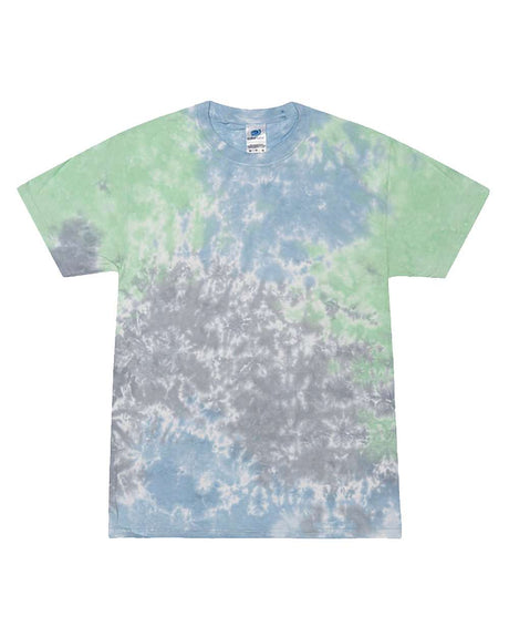 Colortone Unisex Multi-Color Tie-Dyed T-Shirt. 1000 - Slushy