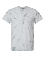 Colortone Unisex Multi-Color Tie-Dyed T-Shirt. 1000 - Spider Silver