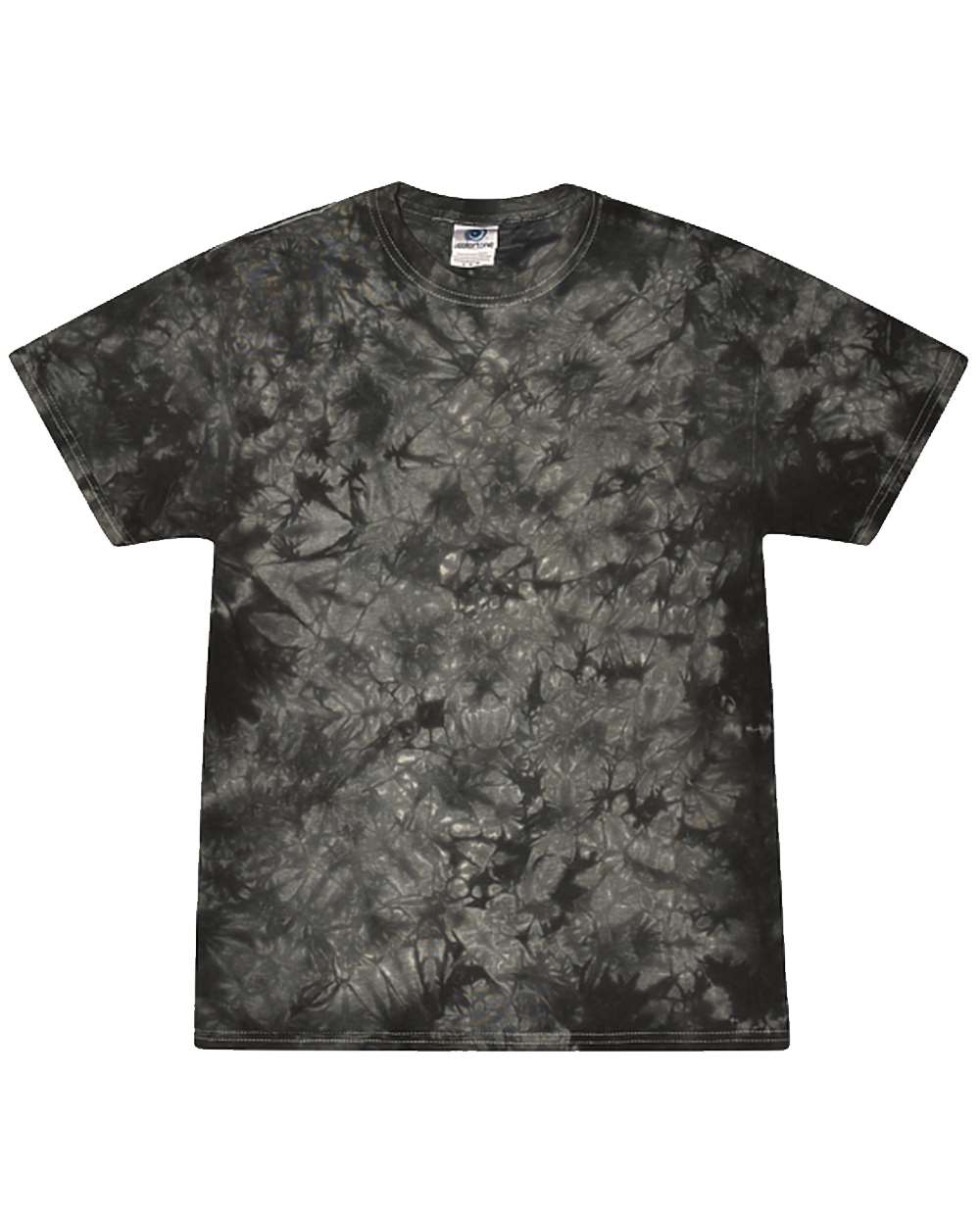 Colortone Unisex Crystal Wash T-Shirt. 1390 - Crystal Black