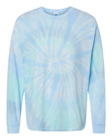 Colortone Unisex Tie-Dyed Long Sleeve T-Shirt. 2000 - Lagoon