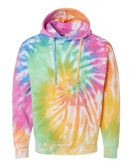 Colortone Unisex Tie-Dyed Hooded Sweatshirt. 8777 - Eternity