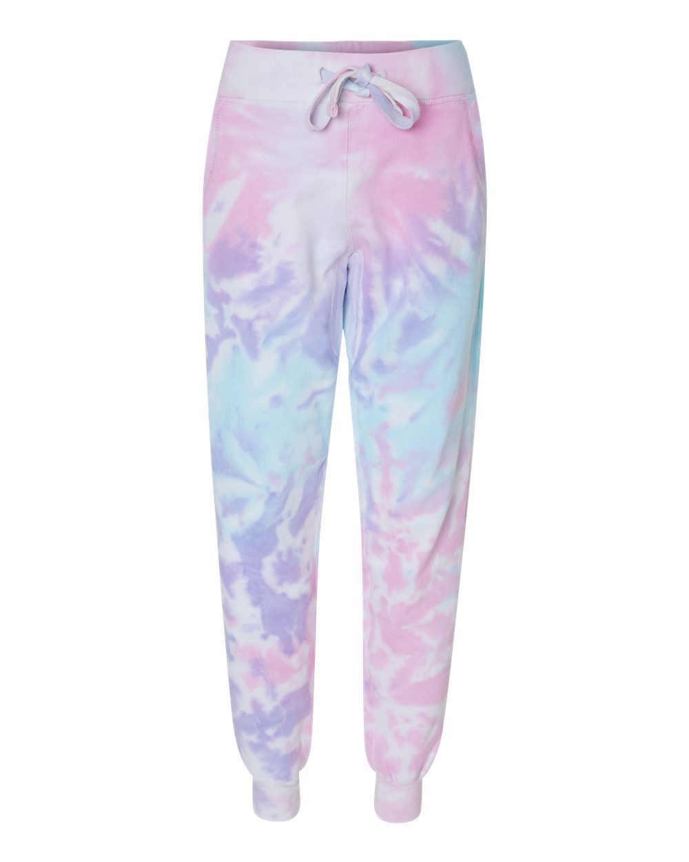 Colortone Unisex Tie-Dyed Joggers. 8999 - Cotton Candy