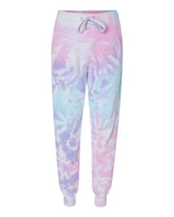 Colortone Unisex Tie-Dyed Joggers. 8999 - Cotton Candy