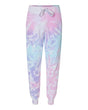 Colortone Unisex Tie-Dyed Joggers. 8999 - Cotton Candy