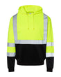 Kishigo Unisex Hi-Vis Hooded Sweatshirt. JS154 - Lime