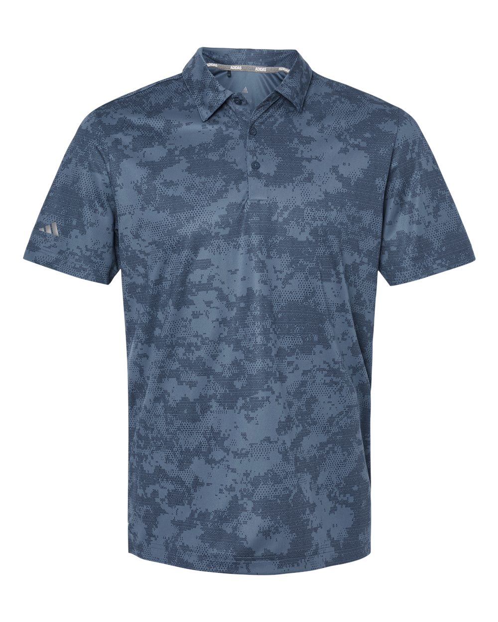 Adidas Men's All Over Camo Print Polo. A550 - Tech Ink