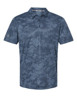 Adidas Men's All Over Camo Print Polo. A550 - Tech Ink