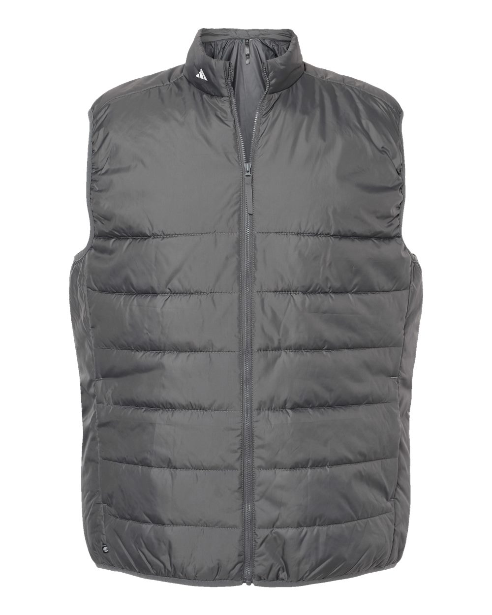Adidas Men's Puffer Full-Zip Vest. A572 - Grey Five