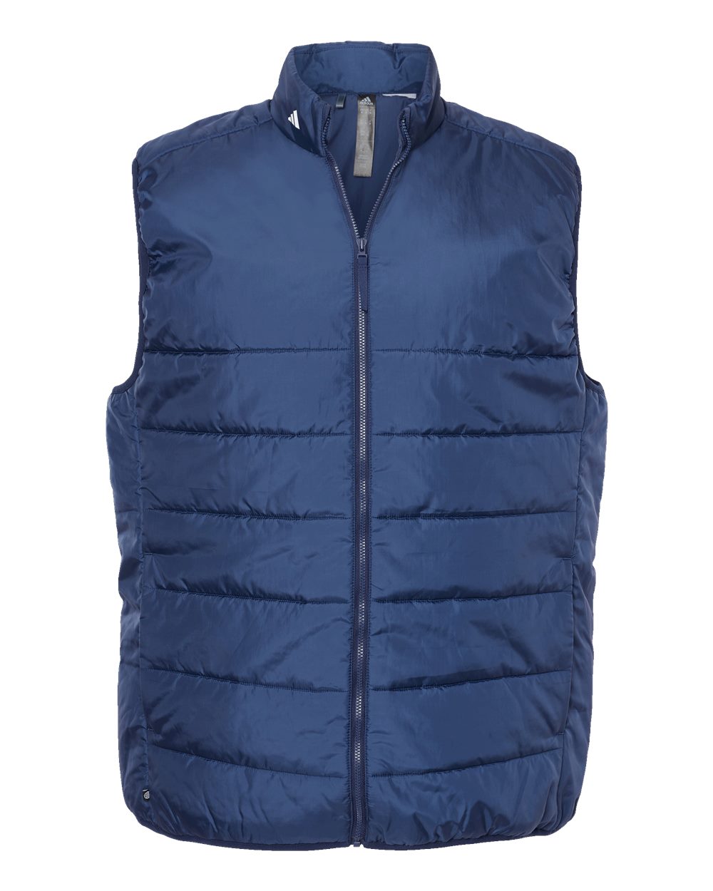 Adidas Men's Puffer Full-Zip Vest. A572 - Team Navy Blue