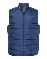 Adidas Men's Puffer Full-Zip Vest. A572 - Team Navy Blue