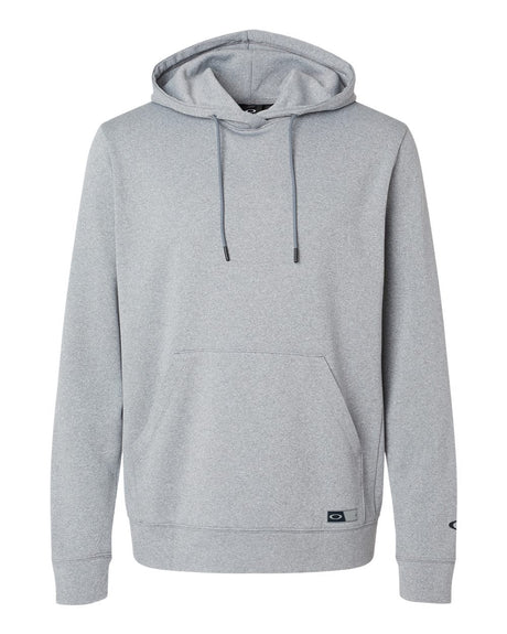 Oakley Men's Team Issue Hydrolix Hooded Sweatshirt. FOA402994 - New Granite Heather