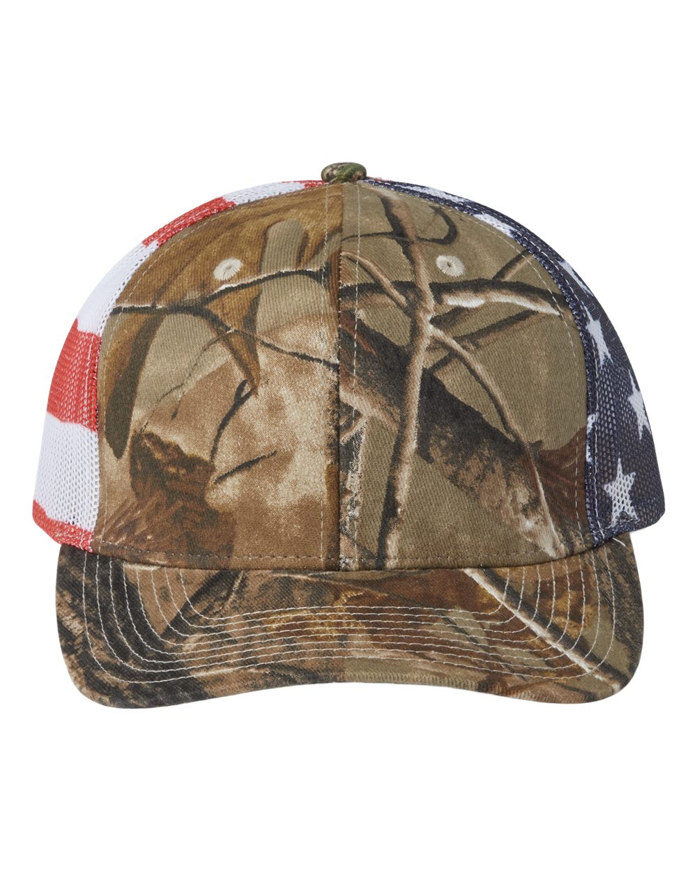 Kati Printed Mesh Trucker Cap. S700M - All Purpose/ USA Flag