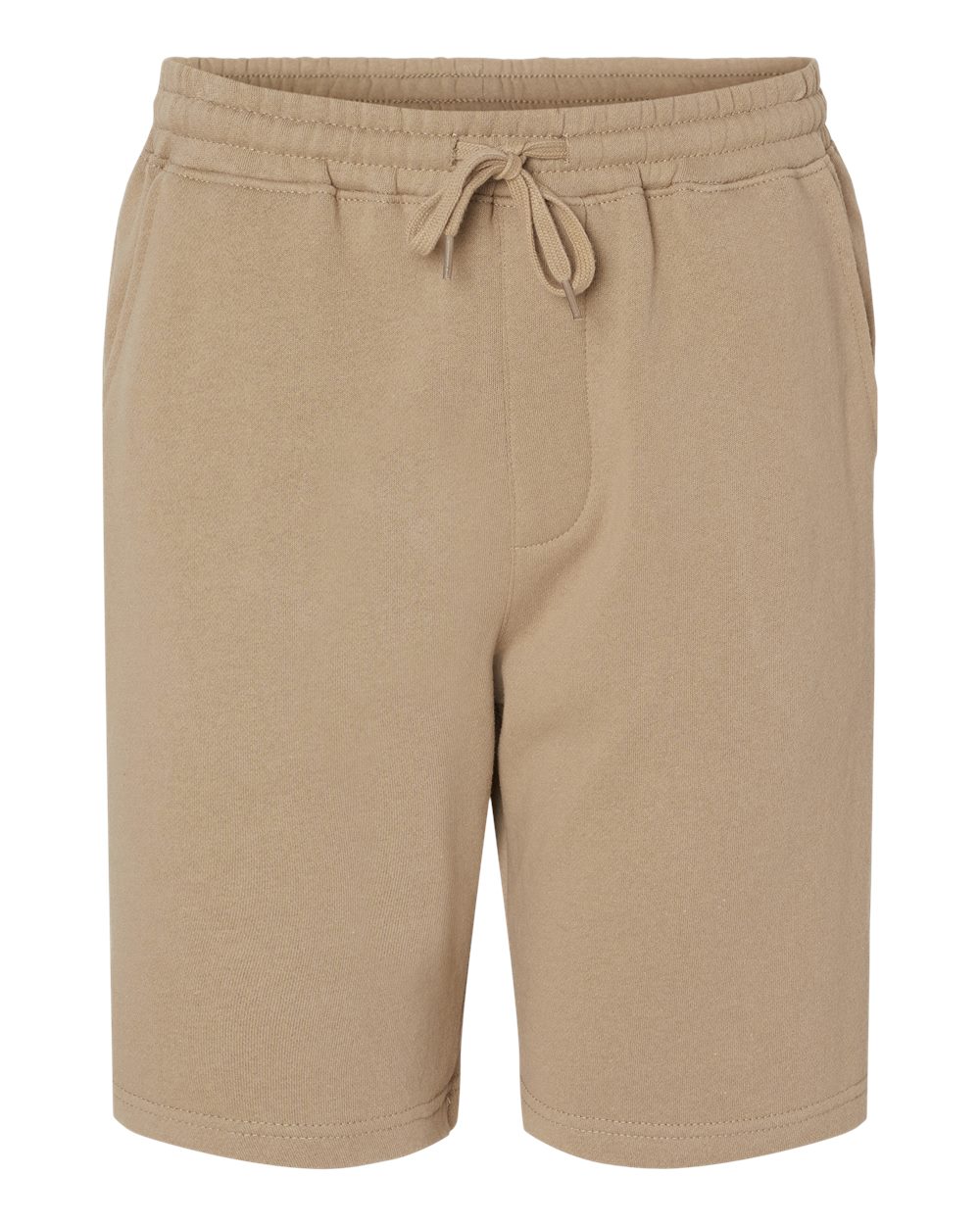 Independent Trading Co. Men's Midweight Fleece Shorts. IND20SRT - Sandstone