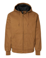 Independent Trading Co. Men's Insulated Canvas Workwear Jacket. EXP550Z - Saddle