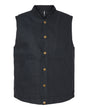 Independent Trading Co. Men's Insulated Canvas Workwear Vest. EXP560V - Black