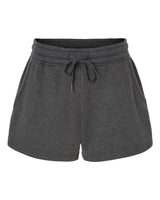 Independent Trading Co. Women’s Lightweight California Wave Wash Fleece Shorts. PRM20SRT - Shadow