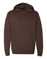Independent Trading Co. Unisex Midweight Hooded Sweatshirt. SS4500 - Brown