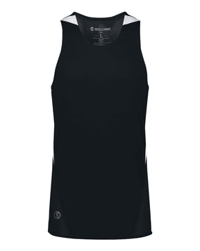 Holloway Unisex PR Max Track Jersey. 221035 - Black/ White