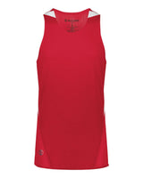 Holloway Unisex PR Max Track Jersey. 221035 - Scarlet/ White