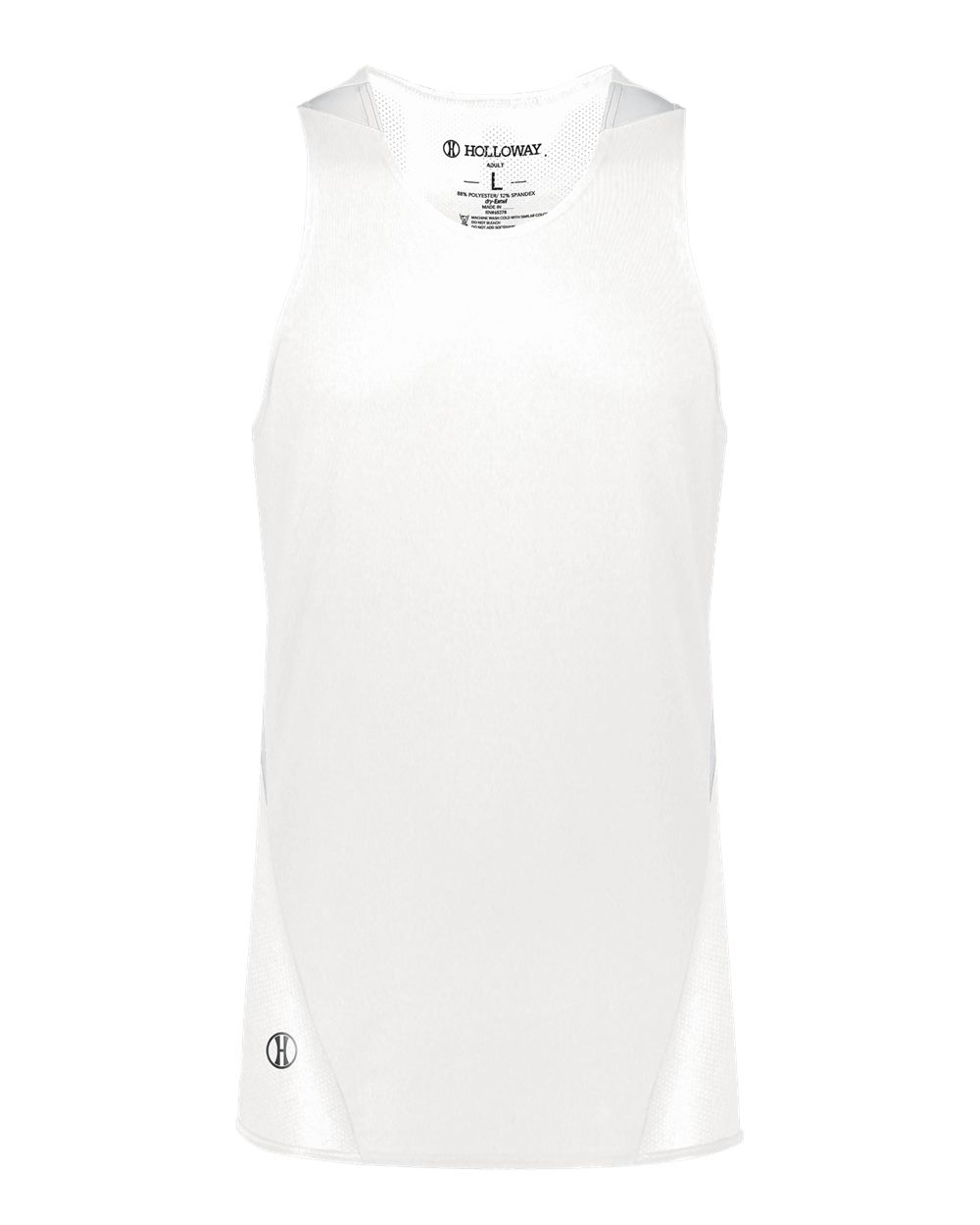Holloway Unisex PR Max Track Jersey. 221035 - White