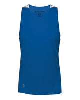 Holloway Women's PR Max Track Racerback Jersey. 221335 - Royal/ White