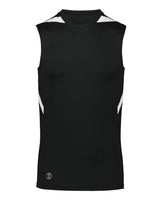 Holloway Unisex PR Max Compression Jersey. 221037 - Black/ White