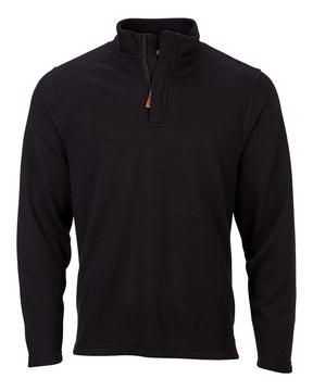 Boxercraft Unisex Sullivan Quarter-Zip Pullover. BM5201 - Black