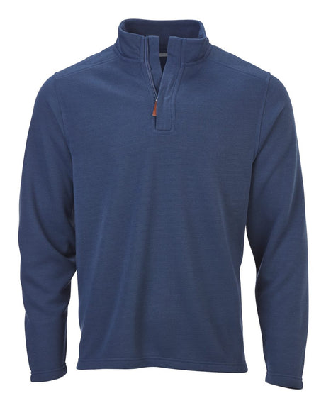 Boxercraft Unisex Sullivan Quarter-Zip Pullover. BM5201 - Indigo