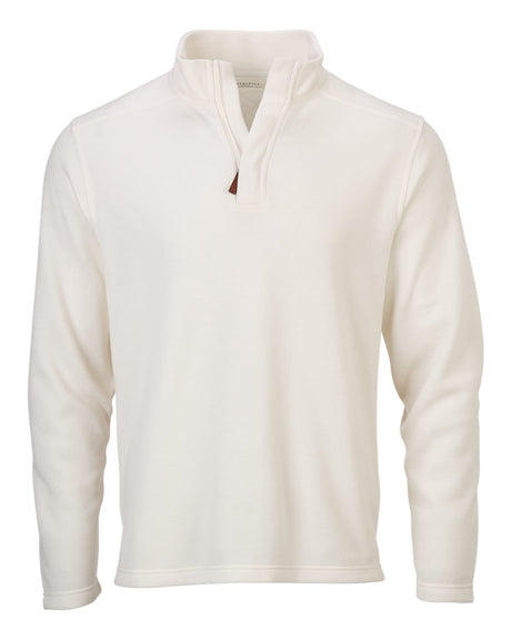 Boxercraft Unisex Sullivan Quarter-Zip Pullover. BM5201 - Natural Heather